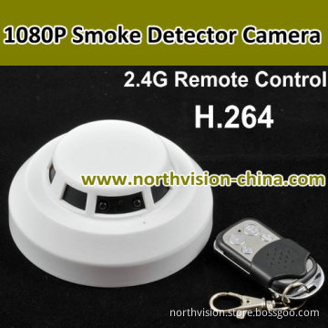 Remote Controlling Full HD 1080P Smoke Detector Camera